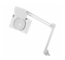 Rexant 31-0513 Лупа на струбцине REXANT, квадратная, 5D, с подсветкой 60 SMD LED, сенсорный регулятор яркости, белая