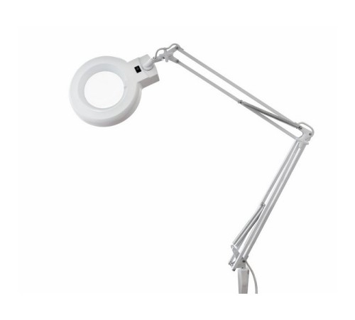 Rexant 31-0531 Лупа на струбцине , круглая, 3D, с подсветкой 60 LED, сенсорный регулятор яркости, белая Rexant 31-0531 Лупа на струбцине , круглая, 3D, с подсветкой 60 LED, сенсорный регулятор яркости, белая