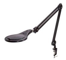 Rexant 31-0406 Лупа на струбцине  , круглая, 5D, с подсветкой 56 SMD LED, черная