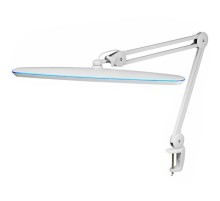 Rexant 31-0409 Лампа настольная бестеневая  , струбцина, «Blue Stream», 117 SMD LED, диммер (4 уровня), белая