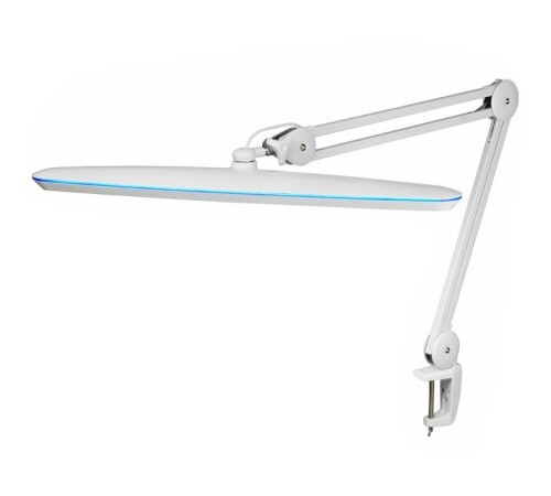 Rexant 31-0409 Лампа настольная бестеневая , струбцина, «Blue Stream», 117 SMD LED, диммер (4 уровня), белая Rexant 31-0409 Лампа настольная бестеневая , струбцина, «Blue Stream», 117 SMD LED, диммер (4 уровня), белая