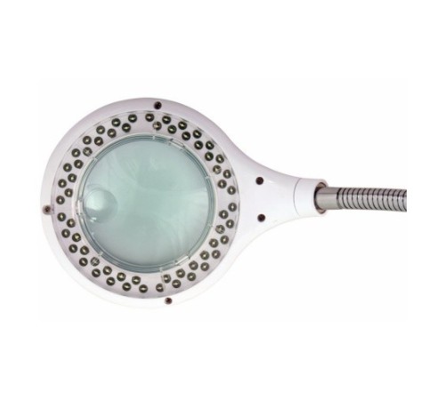 Rexant 31-0244 Лупа настольная 3D+12D   с подсветкой 60 LED, прищепка, белая