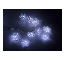 NEON-NIGHT (303-010) Гирлянда светодиодная "Снежинки" {2м, 20 диодов, цвет белый}
