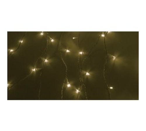 NEON-NIGHT (235-026) Гирлянда "Светодиодный Дождь"  {1,5х1м, свечение с динамикой, прозрачный провод, 220В, диоды ТЕПЛО-БЕЛЫЕ}
