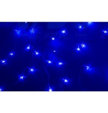 Neon-night 235-023 Гирлянда "Светодиодный Дождь"  1,5х1м, свечение с динамикой, прозрачный провод, 230 В, диоды СИНИЕ [235-023]