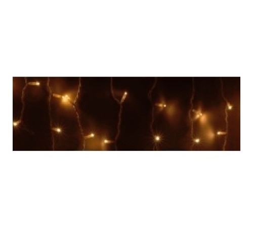 Neon-night 255-138-6 Гирлянда Айсикл (бахрома) светодиодный, 4,8 х 0,6 м, белый провод, 220В, диоды тепло-белые [255-138-6]