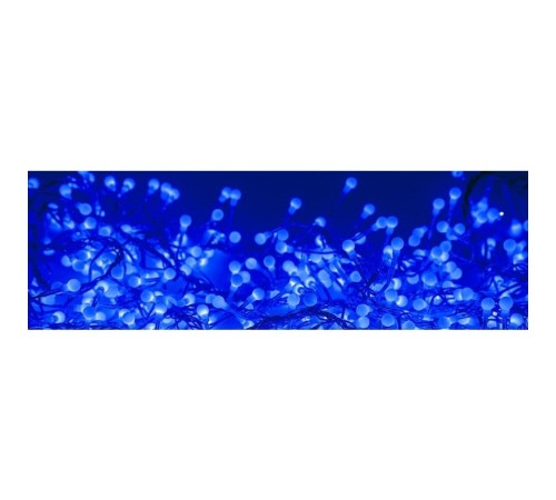 Neon-night 303-613 Гирлянда "Мишура LED"  6 м  прозрачный ПВХ, 576 диодов, цвет синий