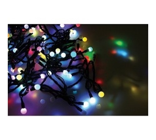 NEON-NIGHT (303-509-6) Гирлянда "Мультишарики LED" { 10 м  мульти с контроллером 80 диодов}