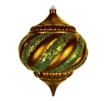 Neon-night 502-210 Елочная фигура "Лампа", 25 см, цвет золотой