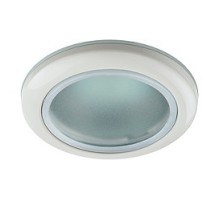 ЭРА WR1 WH Светильник влагозащищенный MR16,12V/220V, 50W белый