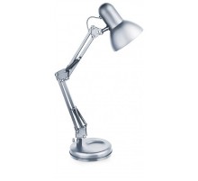Camelion KD-313  C03  серебро (Светильник настольный,230V 40...60W, E27)