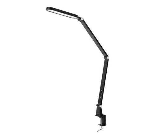 Camelion KD-860  C02 черн. LED(Свет-к наст.,на струбц., 13Вт,230В,850лм,сенс.рег.ярк и цвет.темп.)