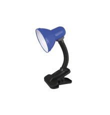 Ultraflash UF-320P  C06 синий (Светильник настольный с прищепкой 230В, 60Вт, E27, ЛОН)