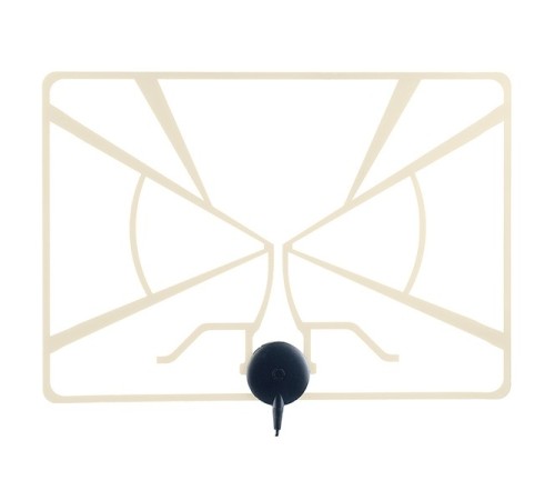 Perfeo ТВ антенна "RADAR", активная, встр. усилитель, питание от ресивера 5V, DVB-T2 [PF_A4213]