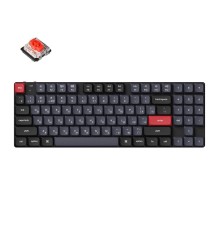 Беспроводная механическая клавиатура QMK Keychron K13 Pro, 90 клавиш, Hot-Swap, Gateron low profile Red Switch