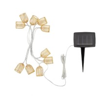 Rexant 602-240  Каскад Lamper Ночная Лампада LED 6 м с выносной солнечной панелью 1 м, и аккумулятором, IP65, 2 режима работы (мигание и постоянное)