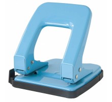 Дырокол Deli E0138 макс.:35лист. металл ассорти отв.:2 с линейкой