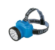 Ultraflash LED5361 (фонарь налобн аккум 220В, голубой, 12LED, 2 реж, пласт, бокс)