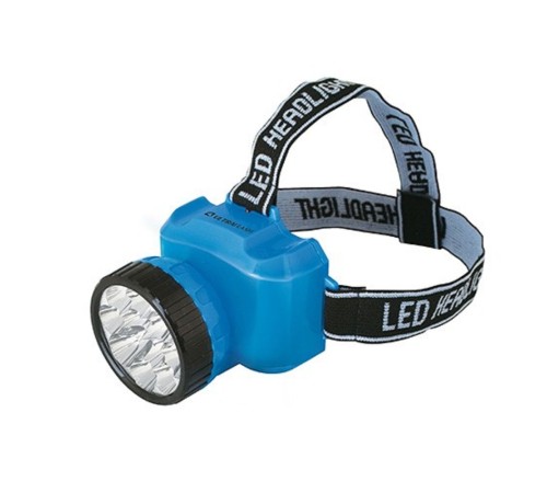 Ultraflash LED5361 (фонарь налобн аккум 220В, голубой, 12LED, 2 реж, пласт, бокс)