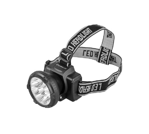 Ultraflash LED5363 (фонарь налобн аккум 220В, черный, 9LED, 2 реж, пласт, бокс)