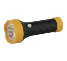 Ultraflash 5002-ТН  (фонарь, черный, 4LED, 1 реж, 3XR03, пласт, блист-пакет)