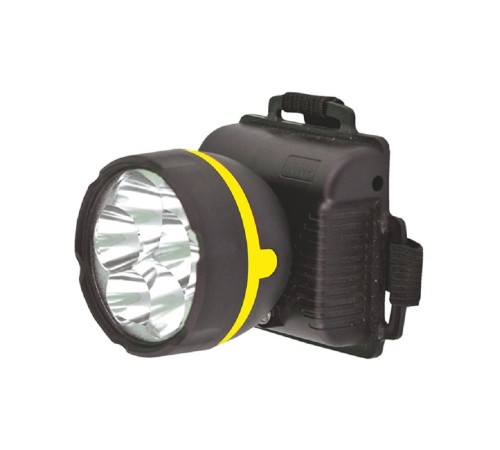 Ultraflash 909LED5 (фонарь налобн, черный, 5LED, 1 реж, 3XR6, пласт, коробка)