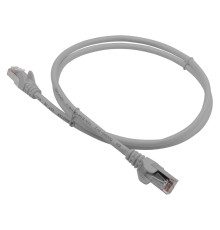 Патч-корд LANMASTER LSZH FTP кат.5e, 3.0 м, серый (LAN-PC45/S5E-3.0-GY)