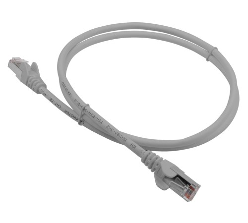 Патч-корд LANMASTER LSZH FTP кат.5e, 3.0 м, серый (LAN-PC45/S5E-3.0-GY)