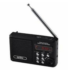Perfeo мини-аудио Sound Ranger, FM MP3 USB microSD In/Out ридер, BL-5C 1000mAh, черный (PF-SV922BK) [PF_3184]