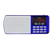 Perfeo радиоприемник цифровой ЕГЕРЬ FM+ 70-108МГц/ MP3/ питание USB или BL5C/ цвет синий (i120-BL) [PF_5027]