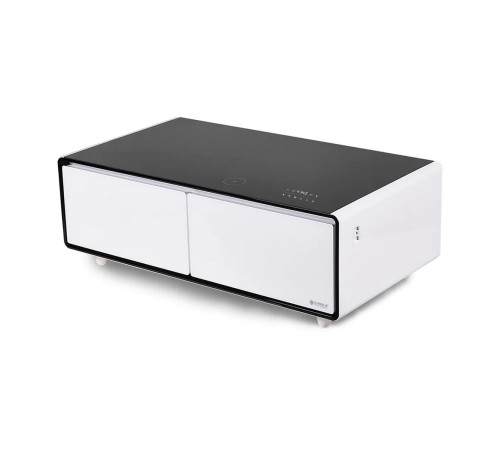 Умный кофейный столик с холодильником EUREKA TB135, White+Black
