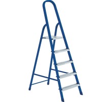 СИБРТЕХ Стремянка, 5 ступеней, стальная, Россия [97845]