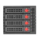 Сменный бокс для HDD/SSD Thermaltake Max 3504 SATA I/II/III/SAS металл черный hotswap 4