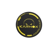 Напольный круглый коврик Karnox FLOOR Mat - 2 мм - Logo