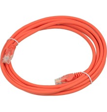 Патч-корд Lanmaster UTP LAN-PC45/U5E-3.0-OR вилка RJ-45-вилка RJ-45 кат.5е 3м оранжевый LSZH (уп.:1шт)