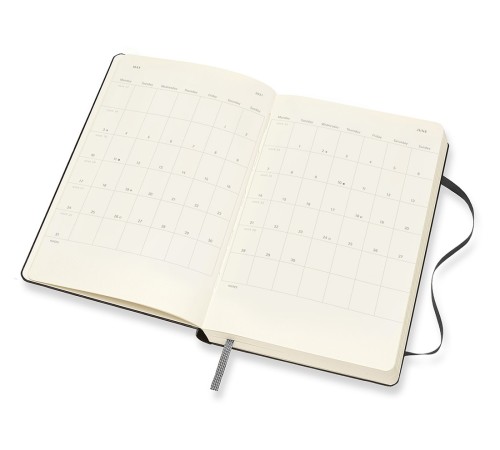 Ежедневник Moleskine CLASSIC Large 130х210мм 400стр. черный