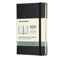 Еженедельник Moleskine CLASSIC WKLY Pocket 90x140мм 144стр. черный