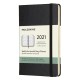 Еженедельник Moleskine CLASSIC WKLY Pocket 90x140мм 144стр. черный