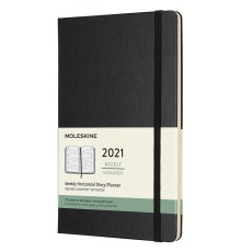 Еженедельник Moleskine CLASSIC WKLY Large 130х210мм 144стр. черный
