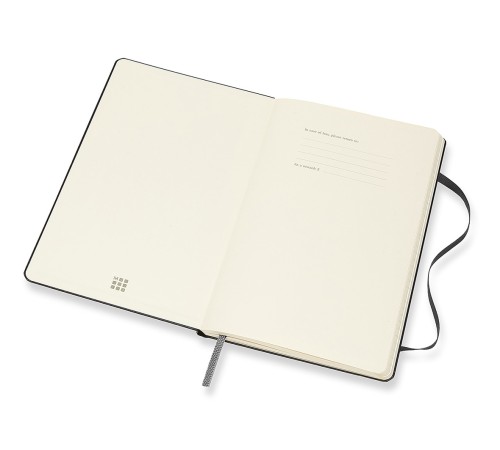 Еженедельник Moleskine CLASSIC WKLY Large 130х210мм 144стр. черный