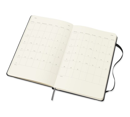 Еженедельник Moleskine CLASSIC WKLY Large 130х210мм 144стр. черный
