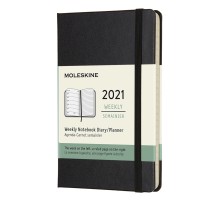 Еженедельник Moleskine CLASSIC WKNT Pocket 90x140мм 144стр. черный