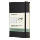 Еженедельник Moleskine CLASSIC WKNT Pocket 90x140мм 144стр. черный
