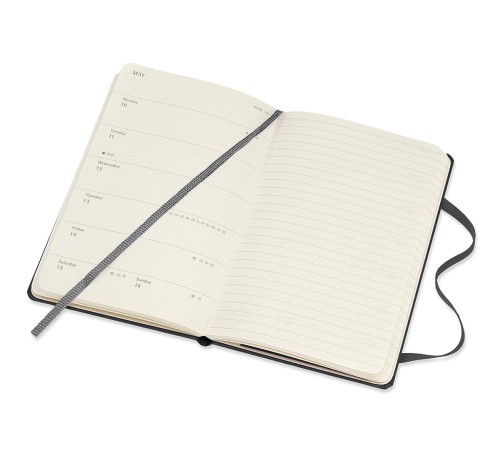 Еженедельник Moleskine CLASSIC WKNT Pocket 90x140мм 144стр. черный