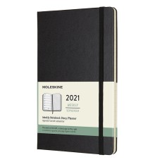 Еженедельник Moleskine CLASSIC WKNT Large 130х210мм 144стр. черный