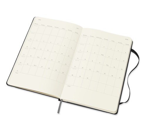 Еженедельник Moleskine CLASSIC WKNT Large 130х210мм 144стр. черный