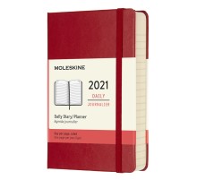 Ежедневник Moleskine CLASSIC Pocket 90x140мм 400стр. красный