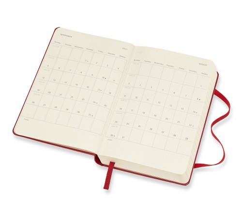 Ежедневник Moleskine CLASSIC Pocket 90x140мм 400стр. красный