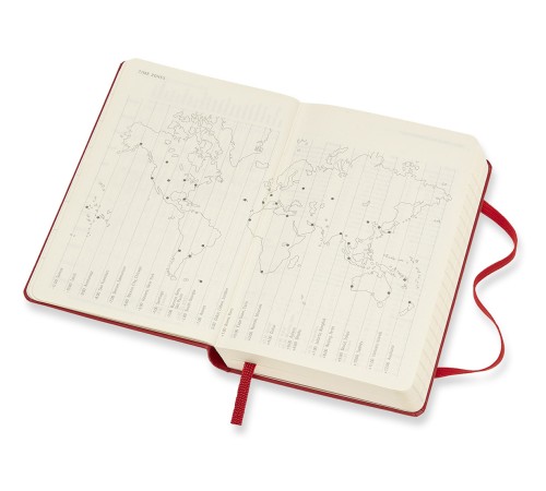 Ежедневник Moleskine CLASSIC Pocket 90x140мм 400стр. красный