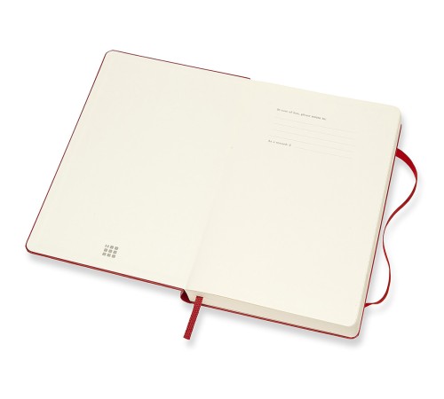 Ежедневник Moleskine CLASSIC Large 130х210мм 400стр. красный